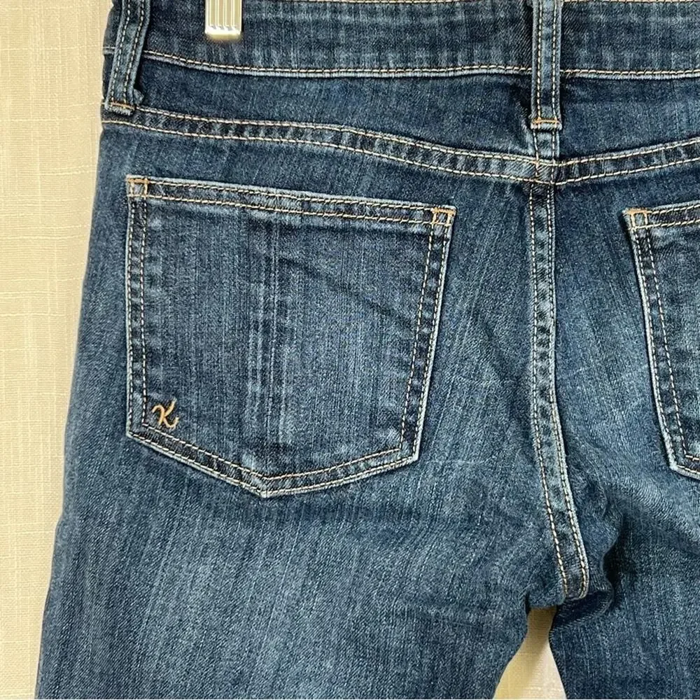 KUT from the Kloth Denim Jean Shorts Bermuda Length Jorts Size 4